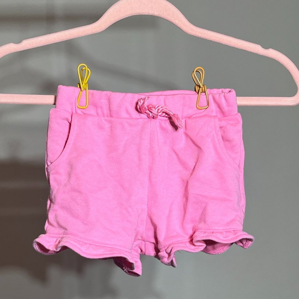 Pink Stretchy shorts